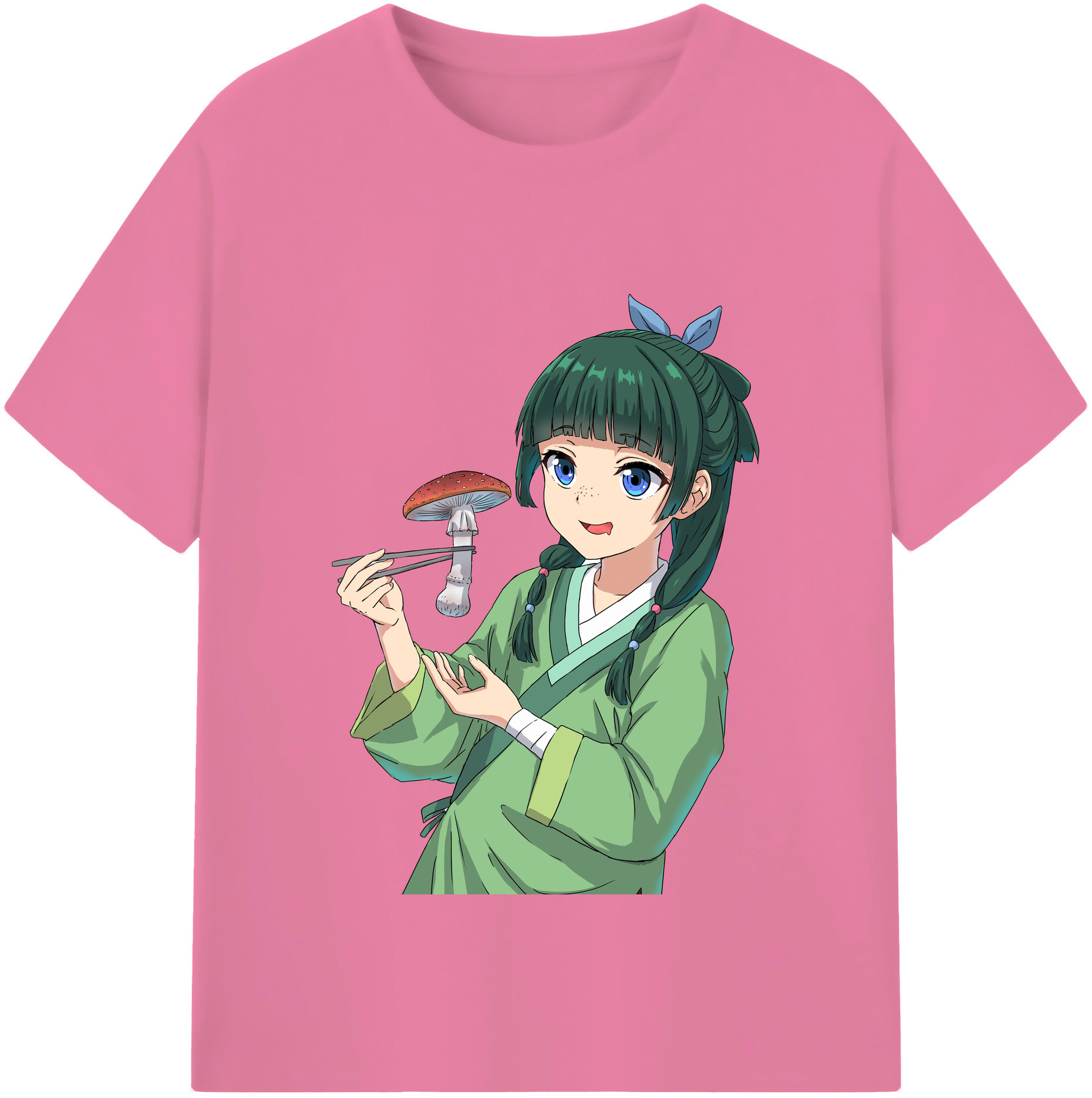 （画像用） 薬屋のひとりごと The Apothecary Diaries 綿100％半袖Tシャツ（フロントプリント）